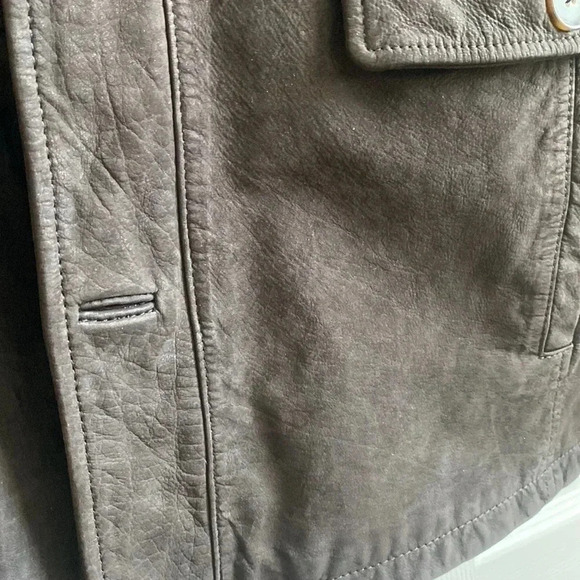 Daniel Cremieux Signature Collection Leather Jacket Brown Men XL - Picture 3 of 9